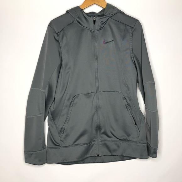 Nike Other - Nike Men’s Full Zip Gray Hoodie Size: Large